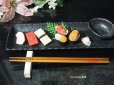 画像5: 食品サンプル　撮影小物に！フェイク寿司　長皿セット　30％オフ！ (5)