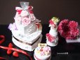 画像10: 食品サンプル　カーネーションケーキ型　ピンク　マグネット　小物入れ　撮影小物にも！