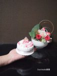 画像20: 食品サンプル　バラのケーキ型　ピンク　マグネット　小物入れ　撮影小物にも！