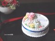 画像7: スイーツデコ　デコレーションケーキ型　　フラワーケーキ　小物入れ　プレゼントにも！