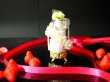 画像2: ウエルカムケーキ　リングピロー　食品サンプル　小サイズ　フェイクウェディングケーキ　イエロ＆ピンク　小物入れ