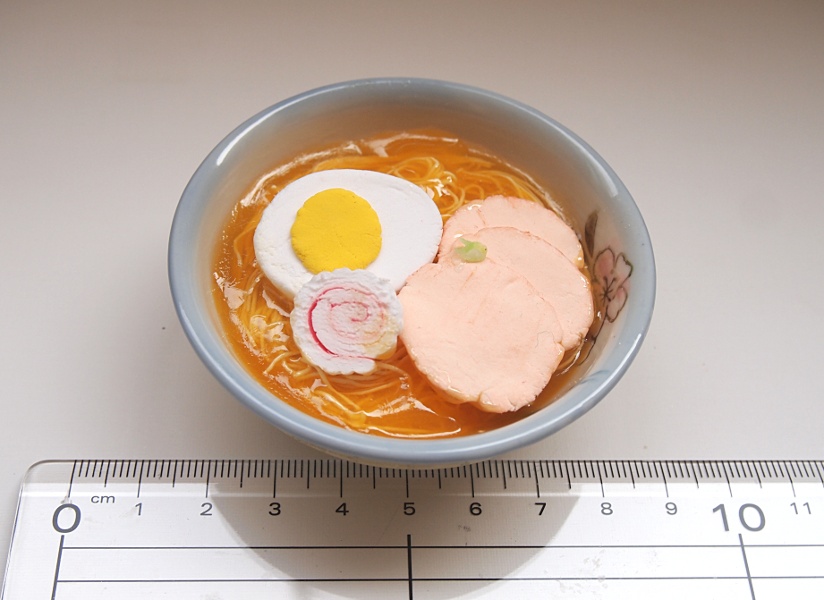 画像: 食品サンプル　ミニ　ラーメン　(1)　撮影小物・ショップディスプレイ　お供えにも！