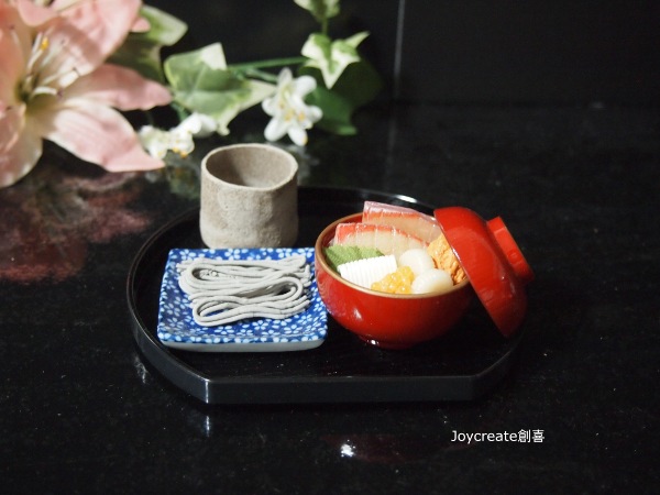 食品サンプル ミニ 和食 海鮮丼セット 撮影小物・ フェイクフード