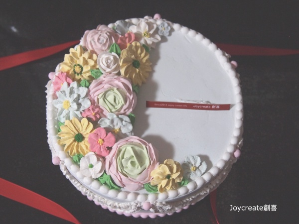 画像: スイーツデコ　デコレーションケーキ型　　フラワーケーキ　　プレゼントにも！