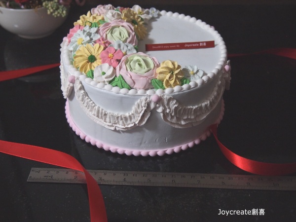 画像: スイーツデコ　デコレーションケーキ型　　フラワーケーキ　　プレゼントにも！
