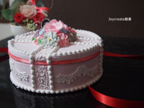 画像: スイーツデコ　デコレーションケーキ型　　フラワーケーキ　小物入れ　プレゼントにも！